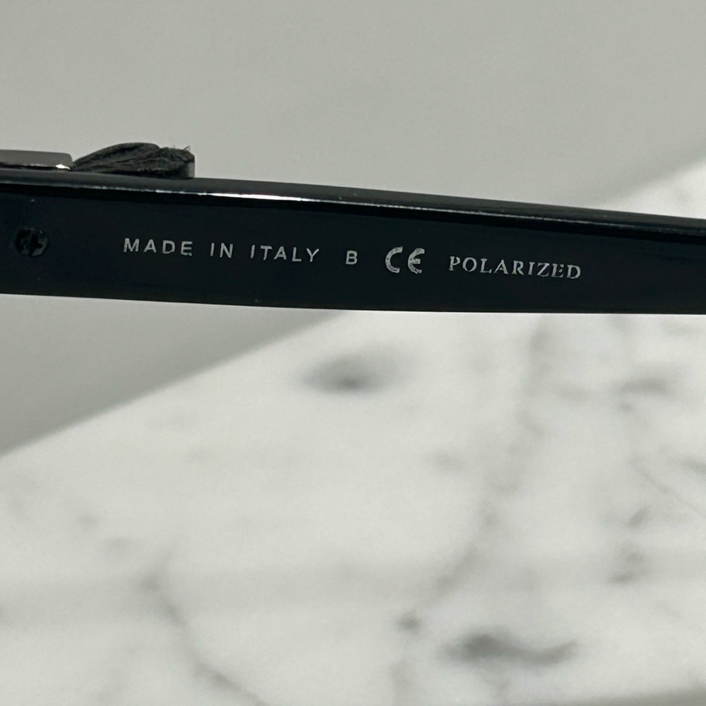 Authentic Chanel black cat eye sunglasses - Picture 4 of 7